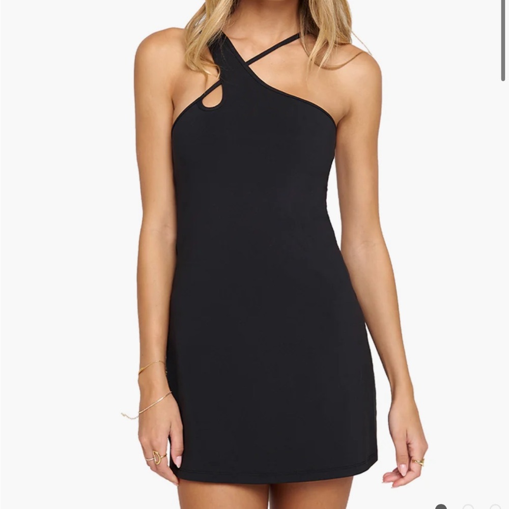 Kaci asymmetrical active dress